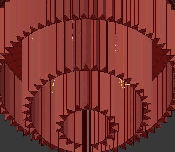 RH collection pendant lamp 3D model_86