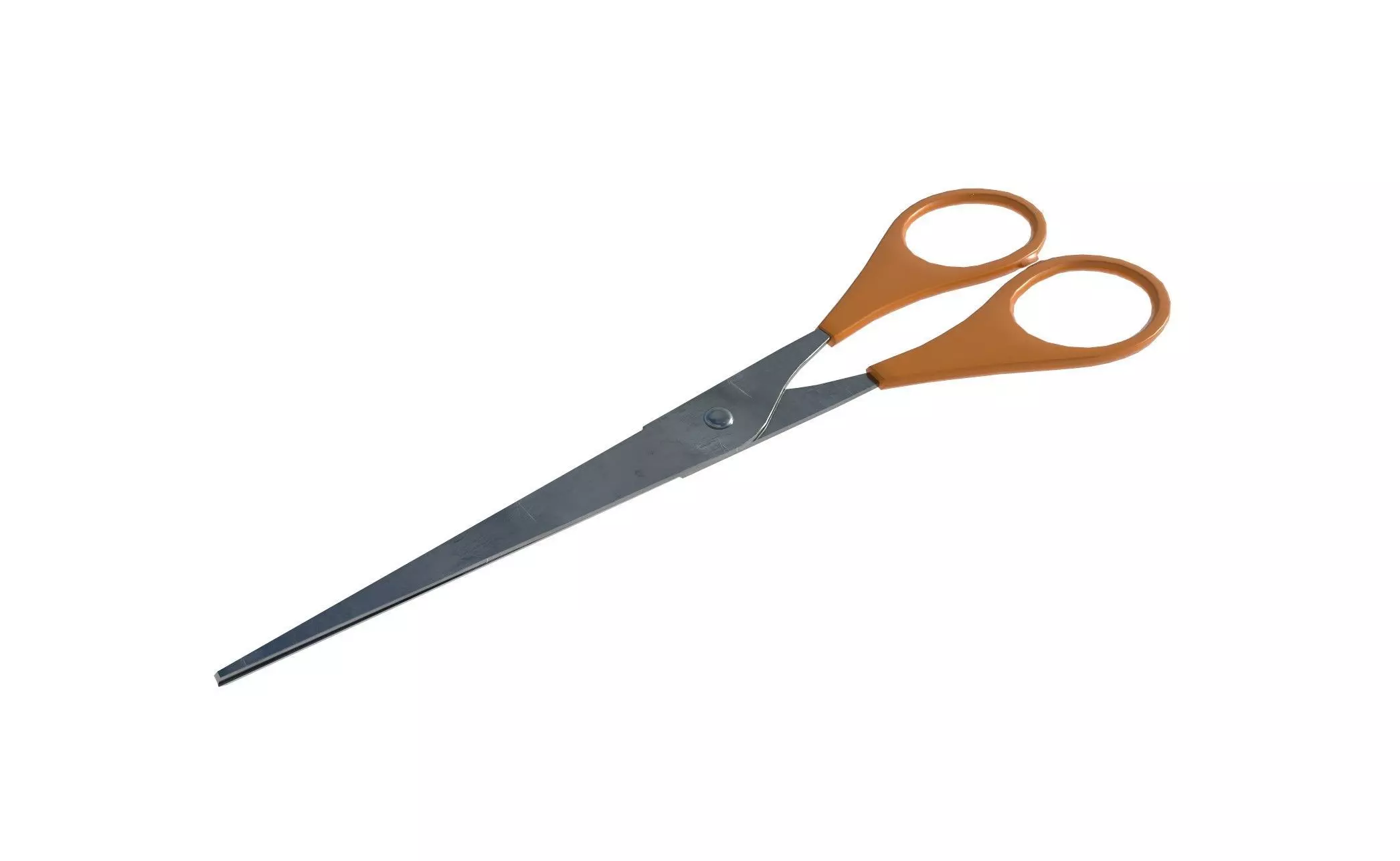 Game-Ready Scissors with 4K-PBR Texture Set Low-poly 3D model_0