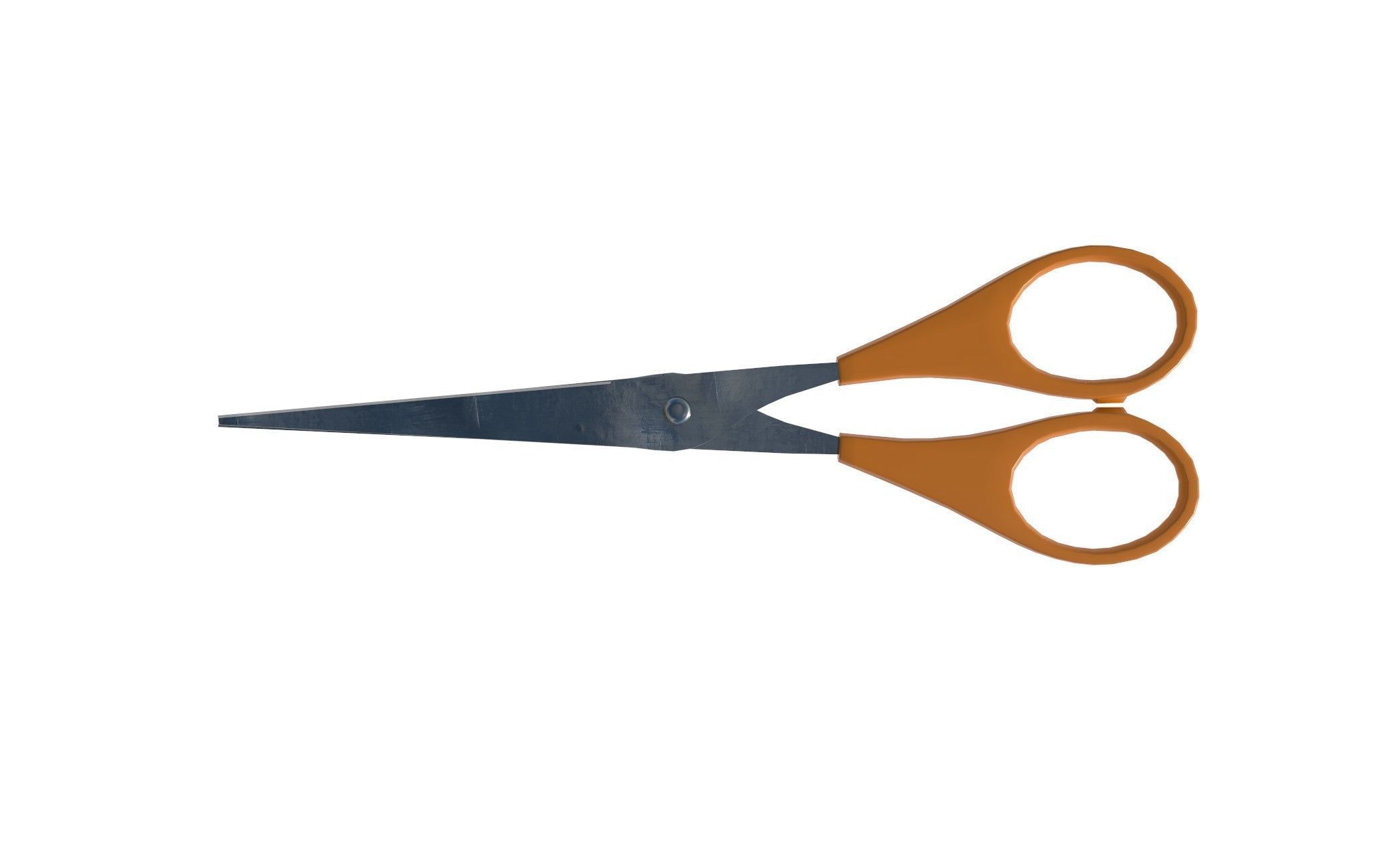 Game-Ready Scissors with 4K-PBR Texture Set Low-poly 3D model_3