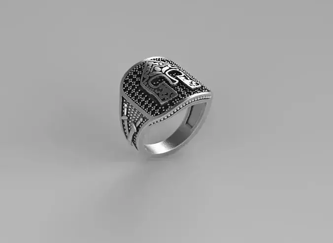 Spartan Signet Ring 