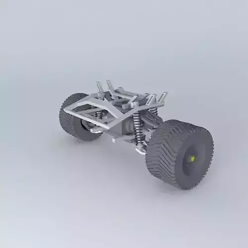 ATV front assembly with drive