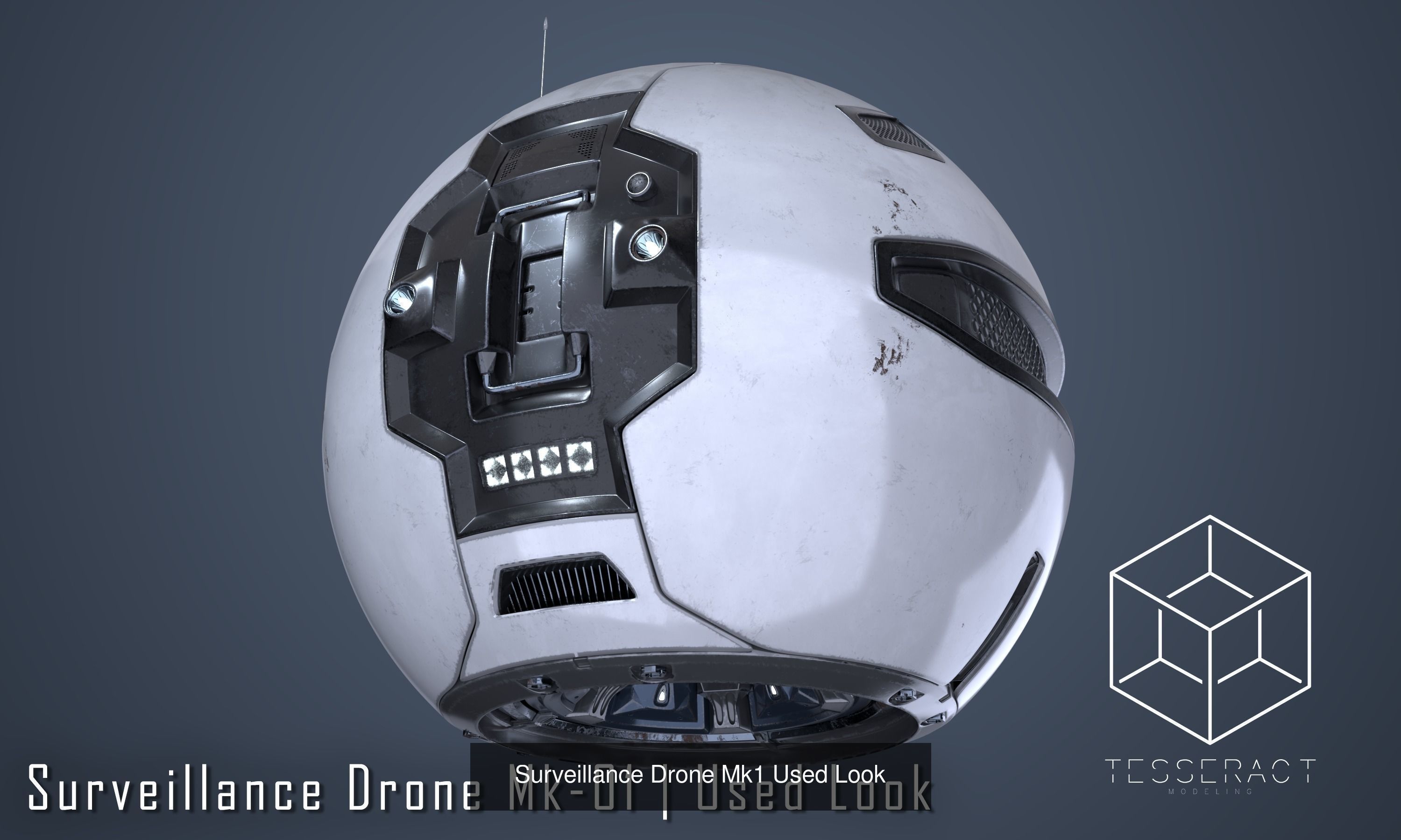 SciFi Drone Megapack 3D Model Collection_4