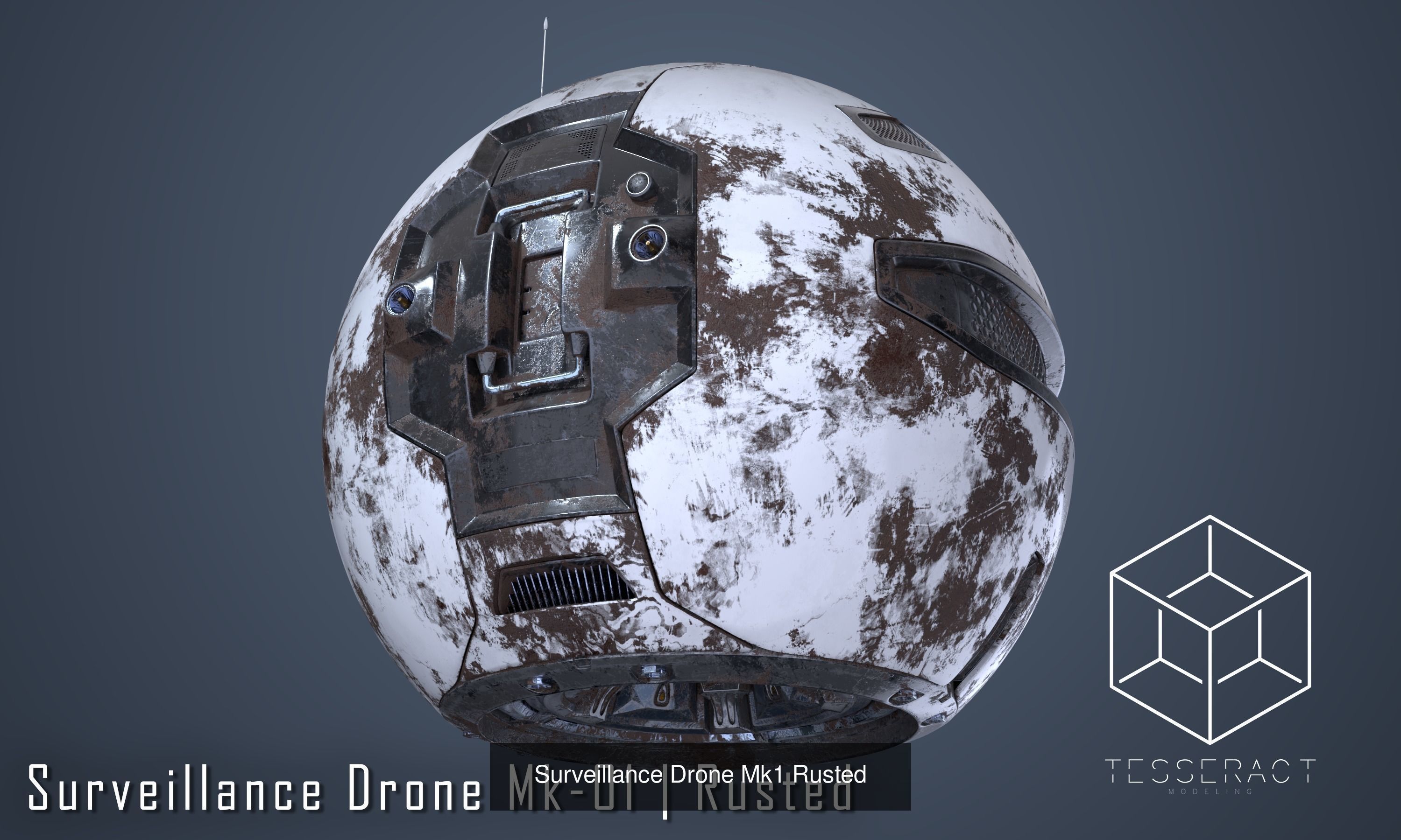 SciFi Drone Megapack 3D Model Collection_5