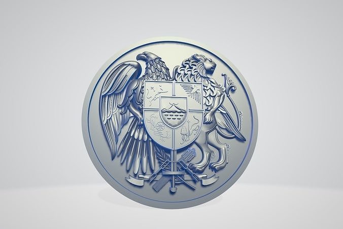 Coat of Armenia 3D print model
