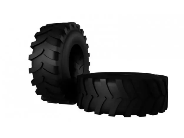 Tractor Tire 3D model_0