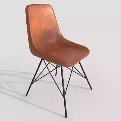 3D model of Leather Chair