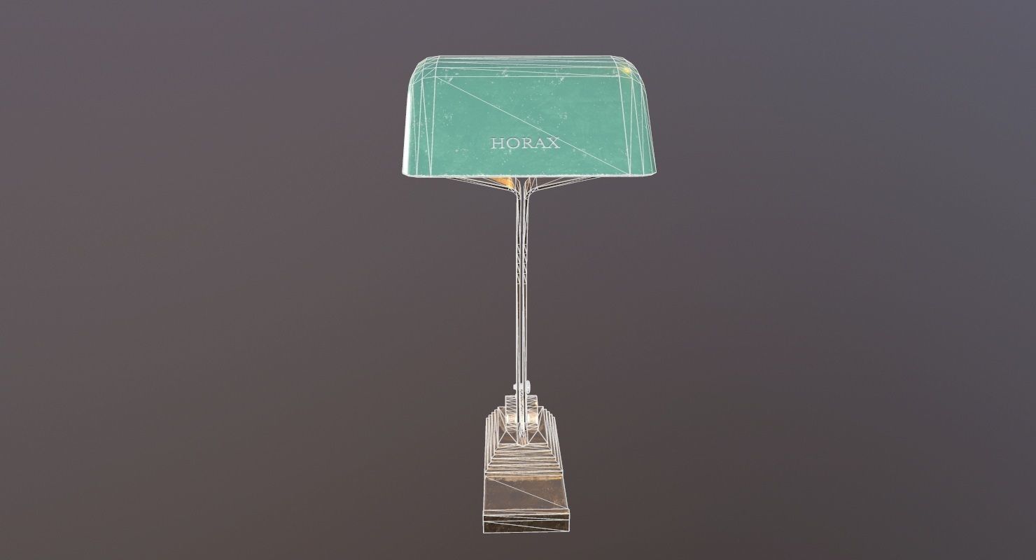 Desk Lamp Game Ready Low-poly 3D model_22