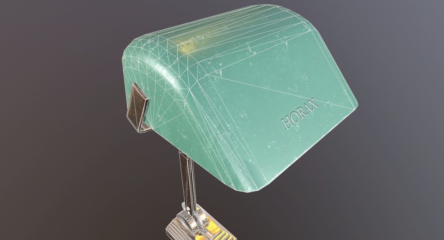 Desk Lamp Game Ready Low-poly 3D model_30