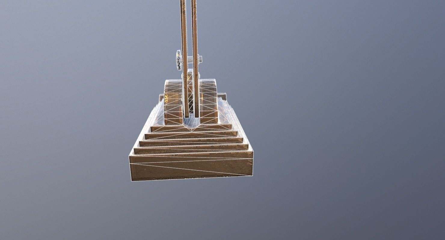 Desk Lamp Game Ready Low-poly 3D model_27