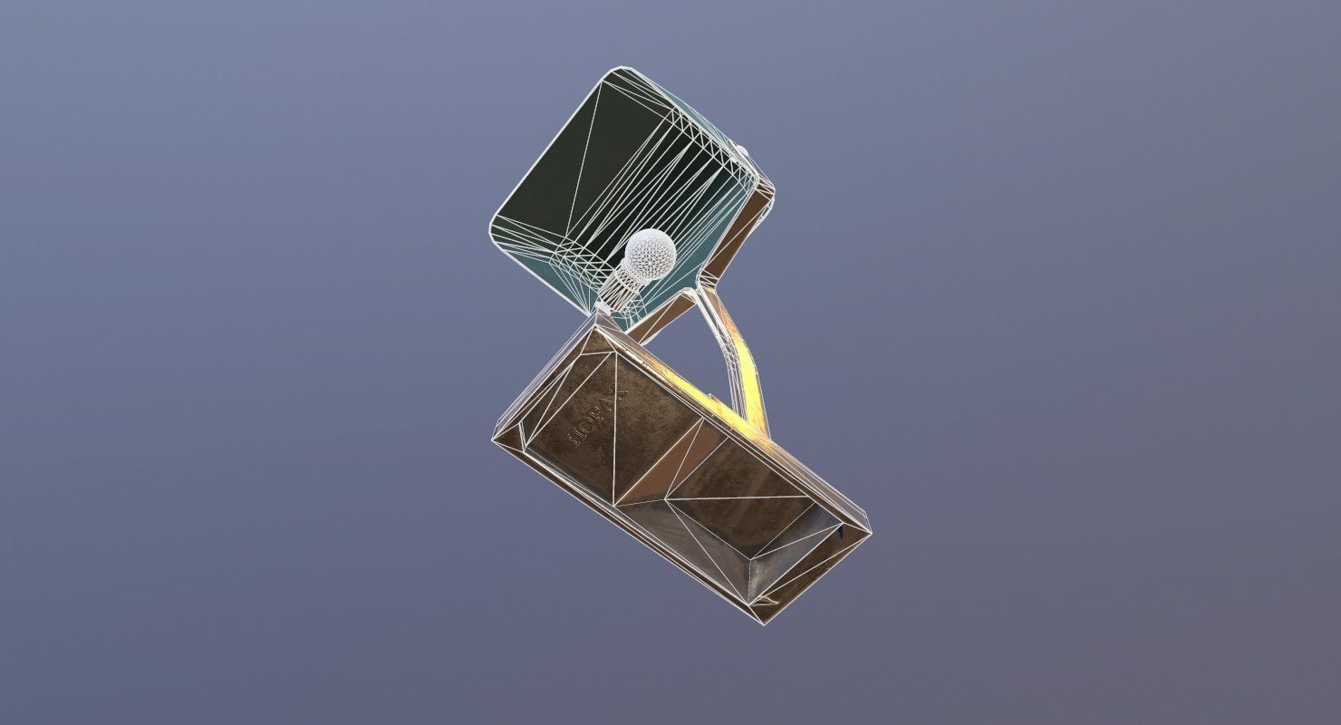 Desk Lamp Game Ready Low-poly 3D model_23