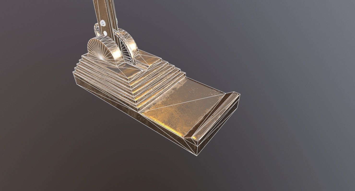 Desk Lamp Game Ready Low-poly 3D model_24
