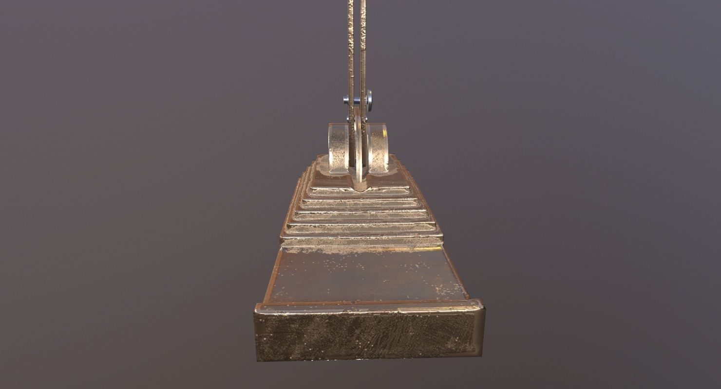 Desk Lamp Game Ready Low-poly 3D model_14