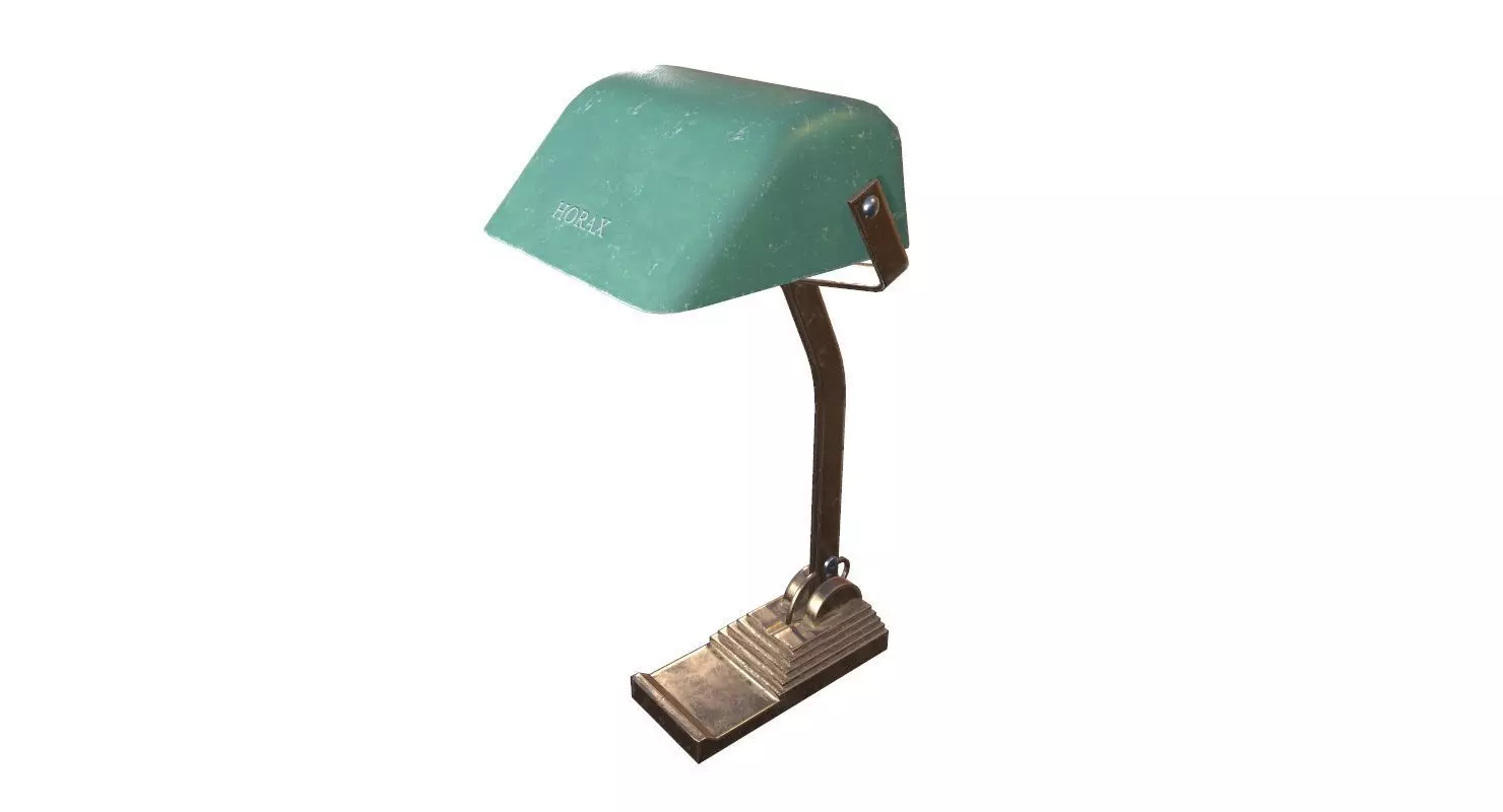 Desk Lamp Game Ready Low-poly 3D model_0