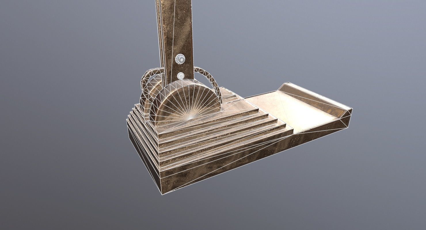 Desk Lamp Game Ready Low-poly 3D model_28