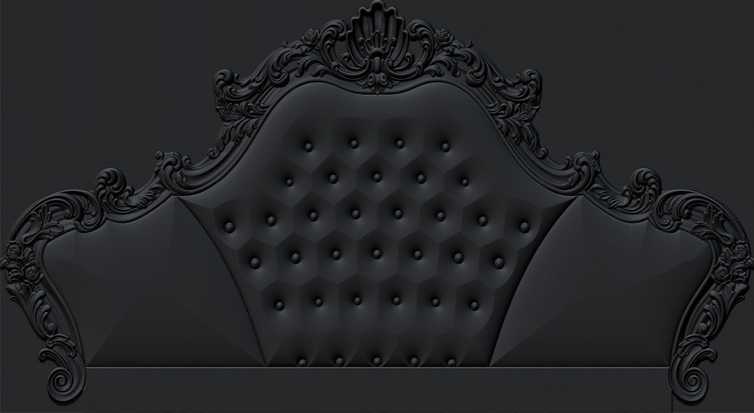  Furniture  3D relief models 3D print model_5