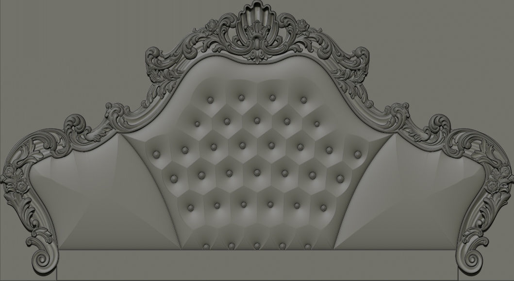  Furniture  3D relief models 3D print model_3