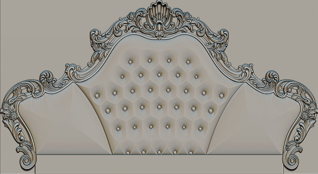  Furniture  3D relief models 3D print model_6