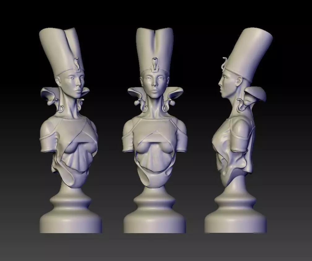 Princess of Egypt - One Figure 3D print model_0