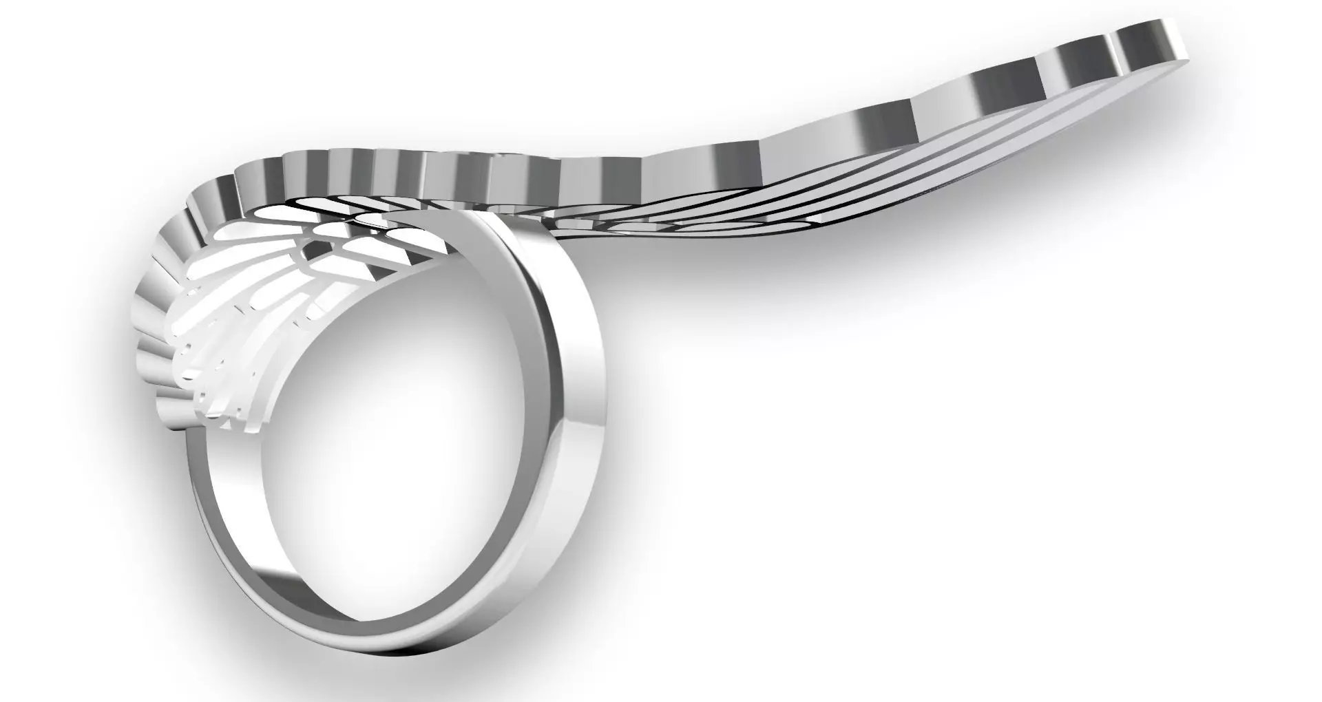 GAR WING RING 3D print model
