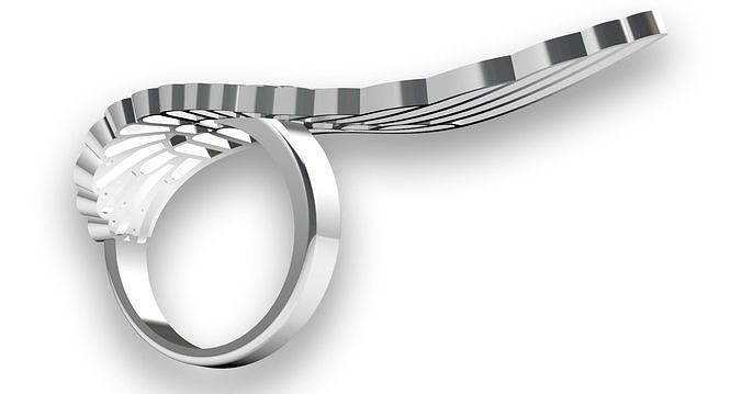 GAR WING RING 3D print model