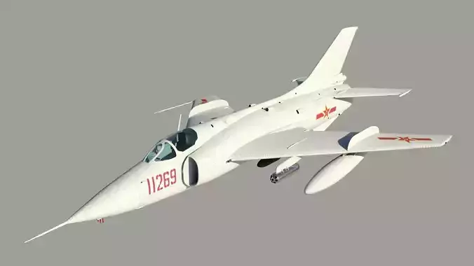 Nanchang Q-5 Fantan 3D model