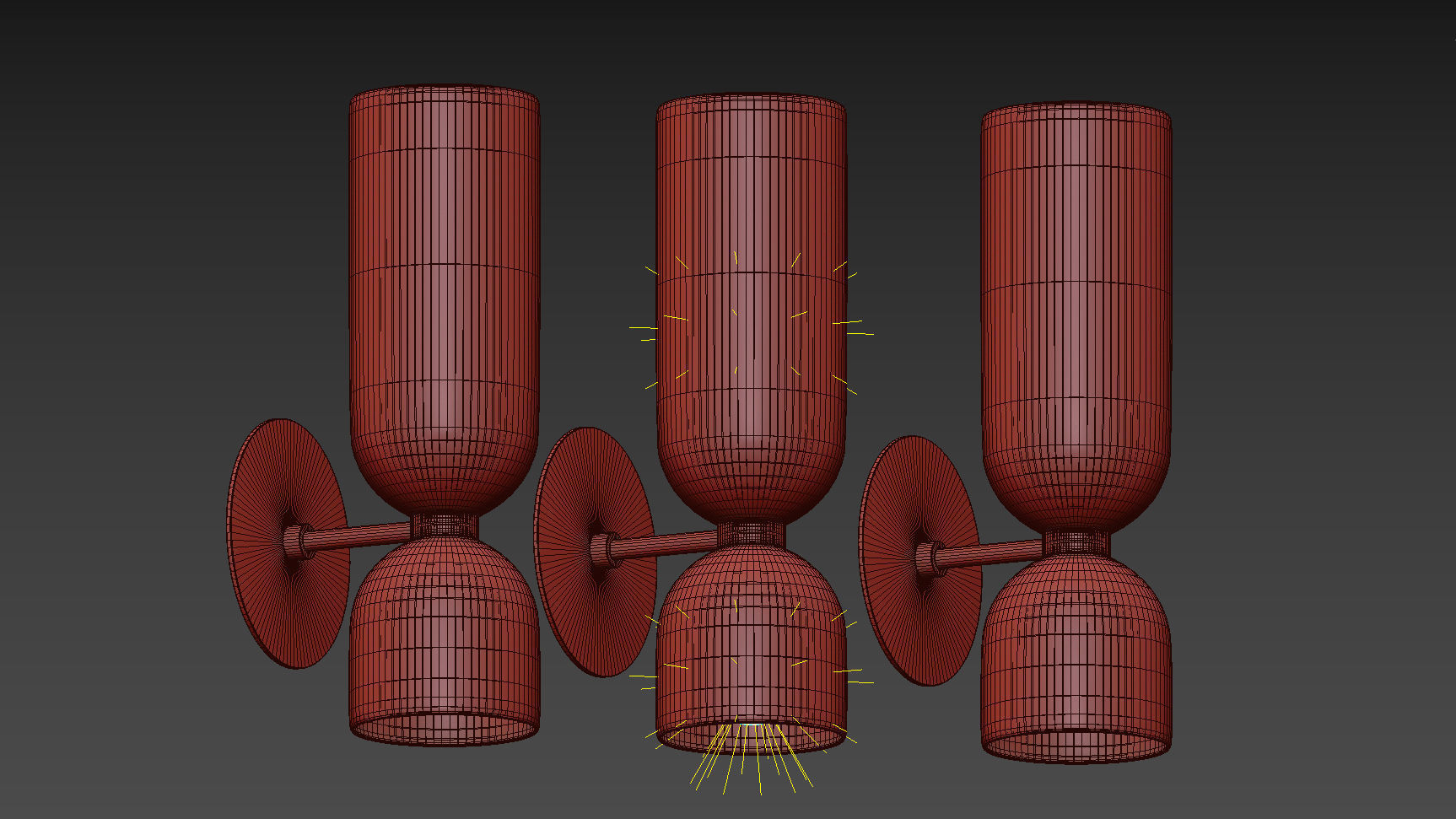 Lightmaker Edie Sconce Light 3D model_6