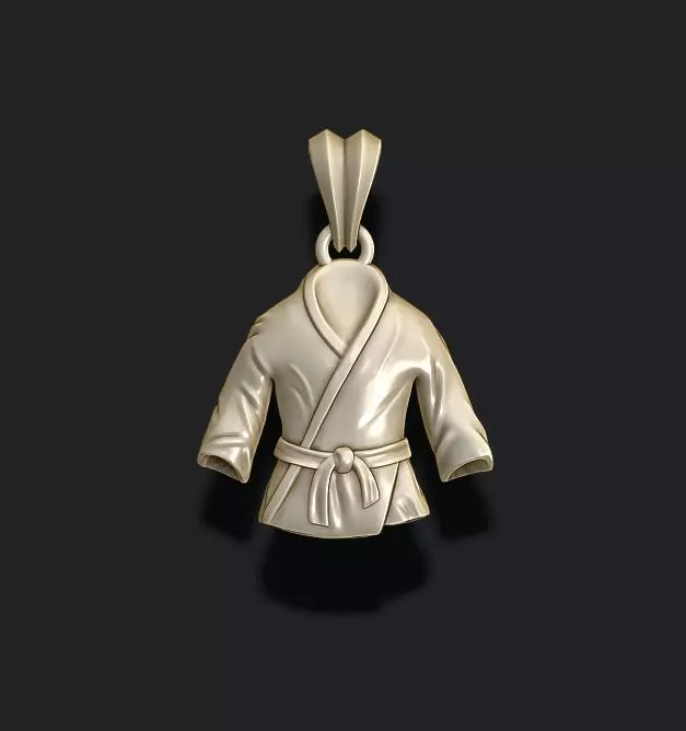 Kimono pendant 3D print model_0