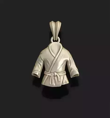 Kimono pendant 3D print model