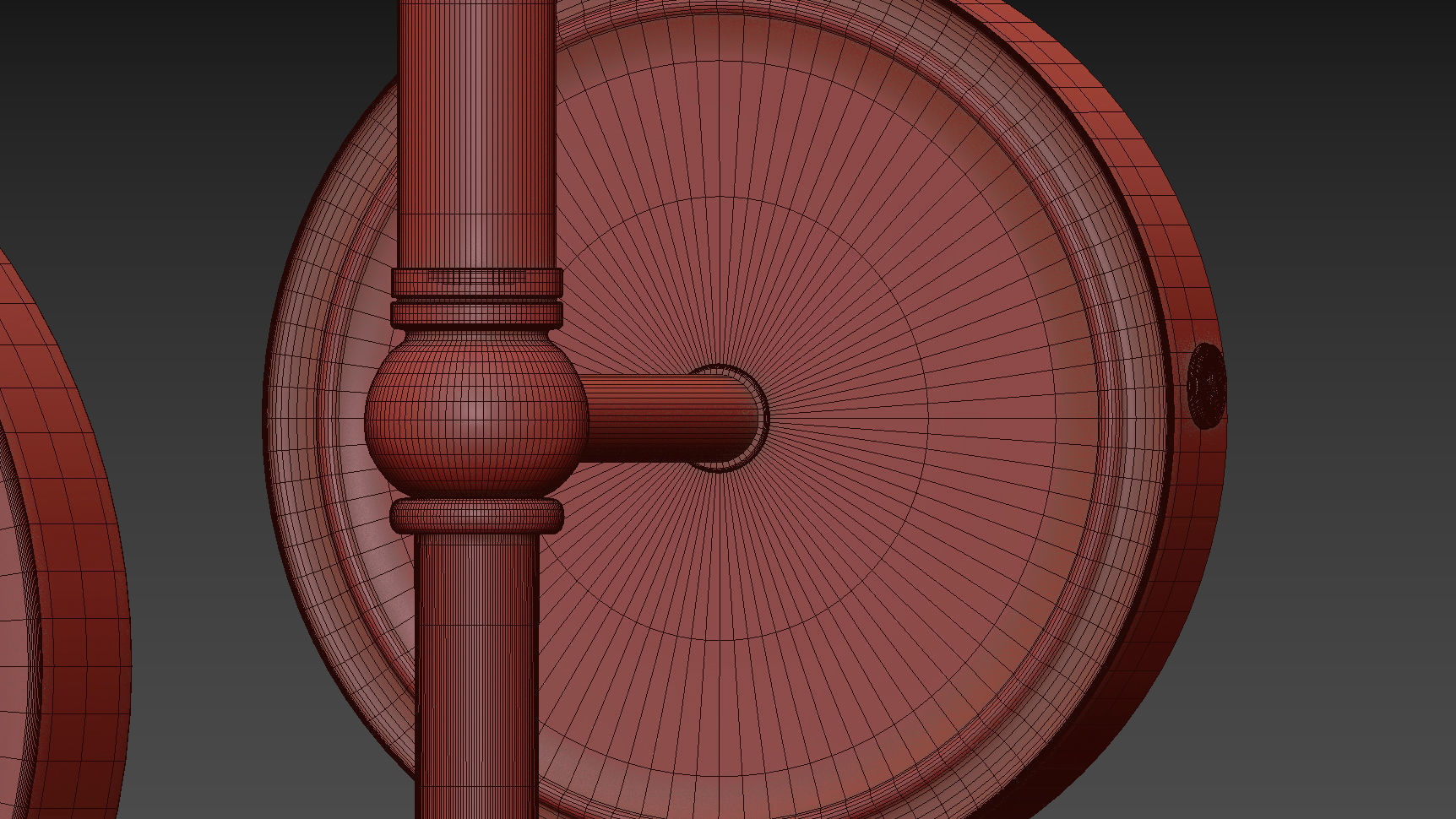 Greta Gooseneck and Sweetie Wall Sconce 3D model_7