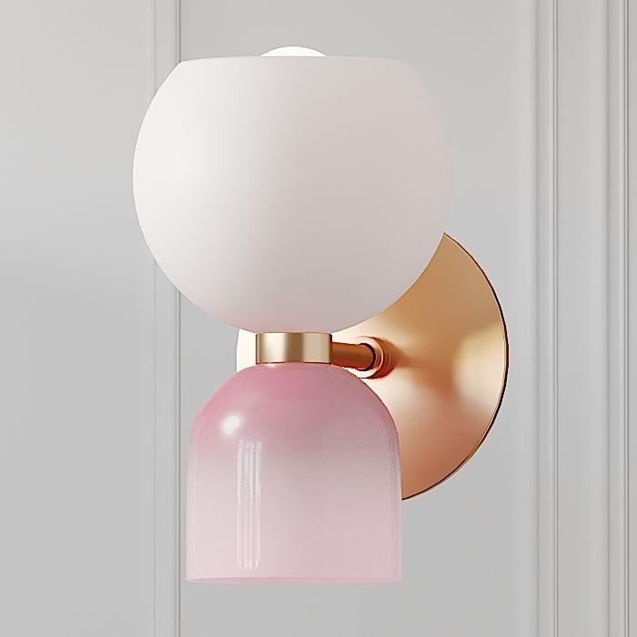 Greta Gooseneck and Sweetie Wall Sconce 3D model_1