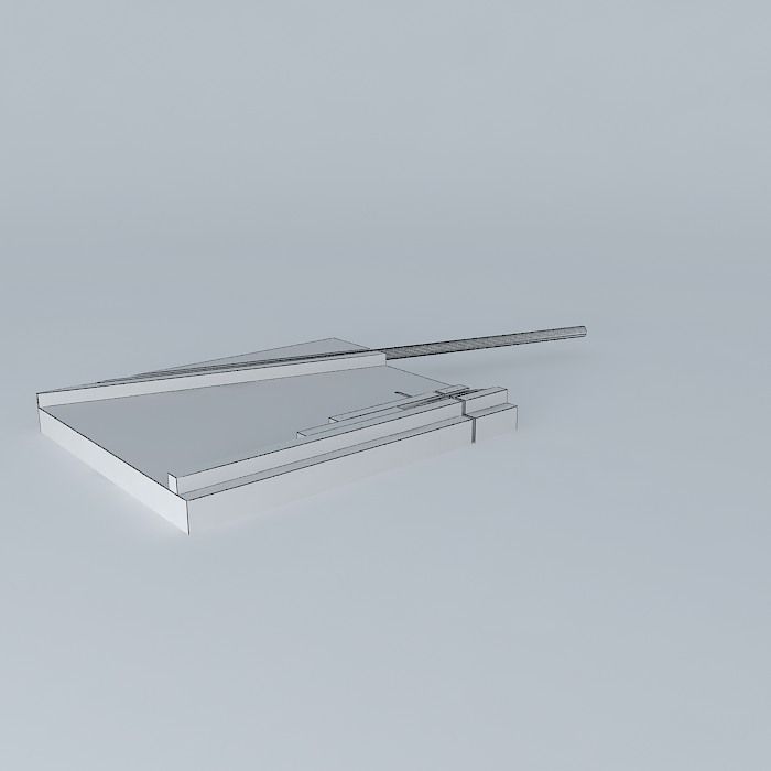 Kreg Pocket Hole Plug Jig Free 3D model_4