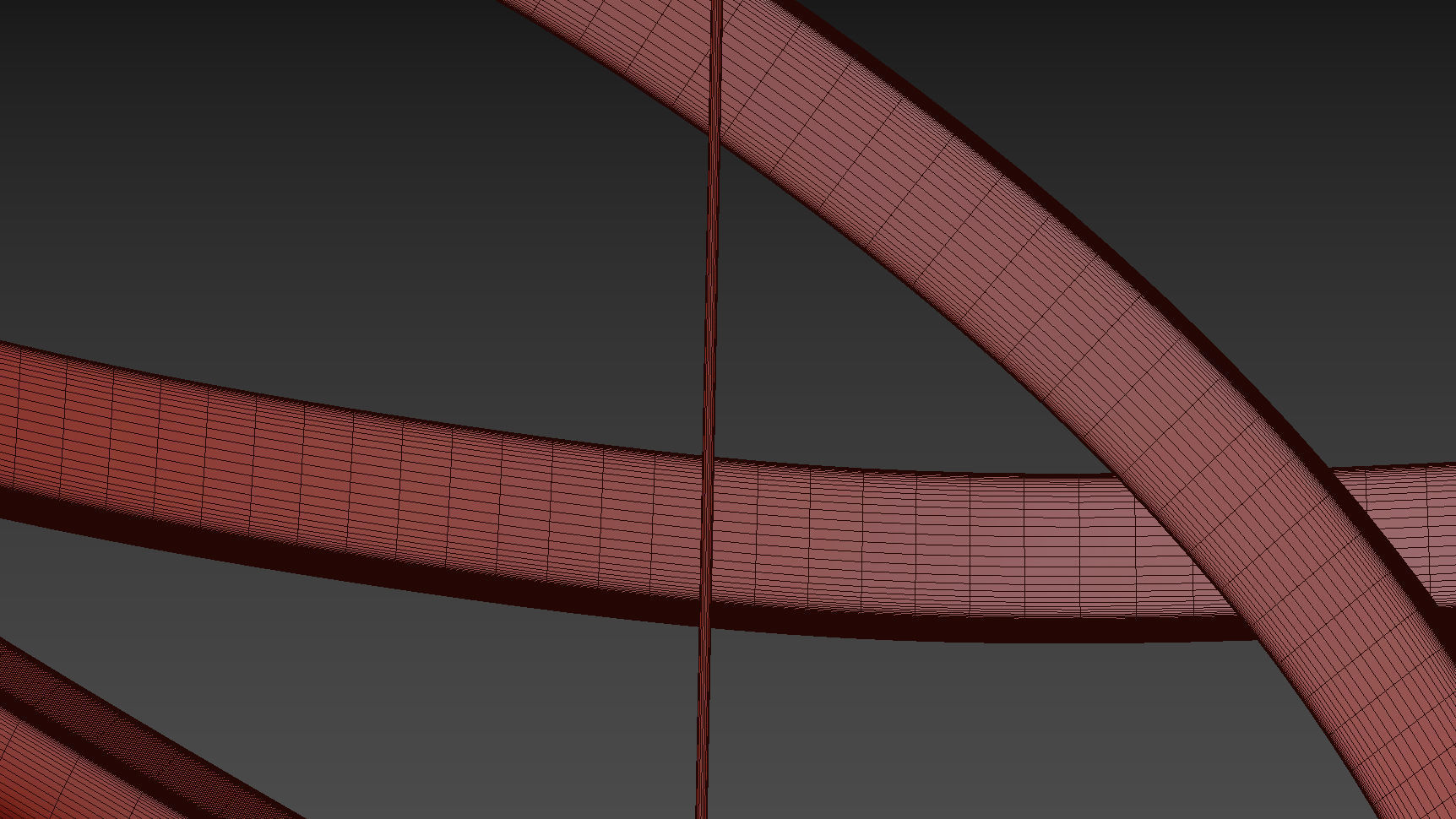 Ribbon LED Ceiling Pendant by Heals 3D model_6