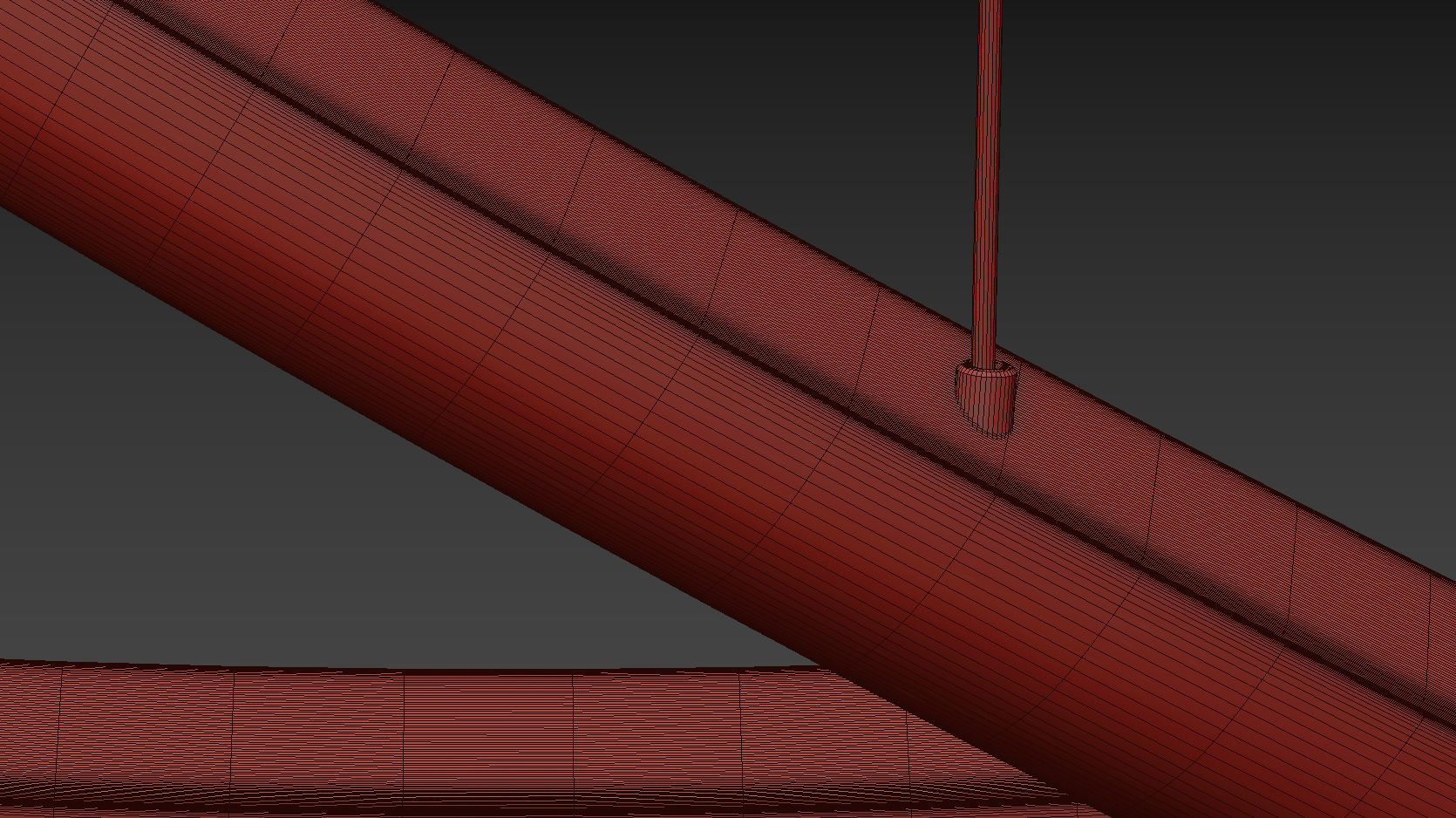 Ribbon LED Ceiling Pendant by Heals 3D model_7