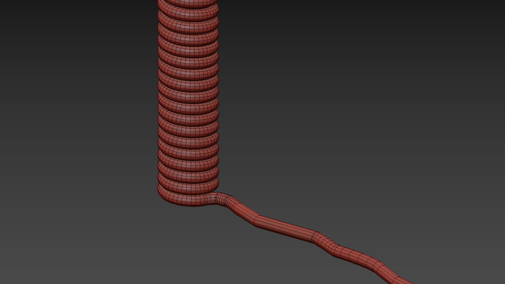 Toobe Table Lamp by Kartell 3D model_3