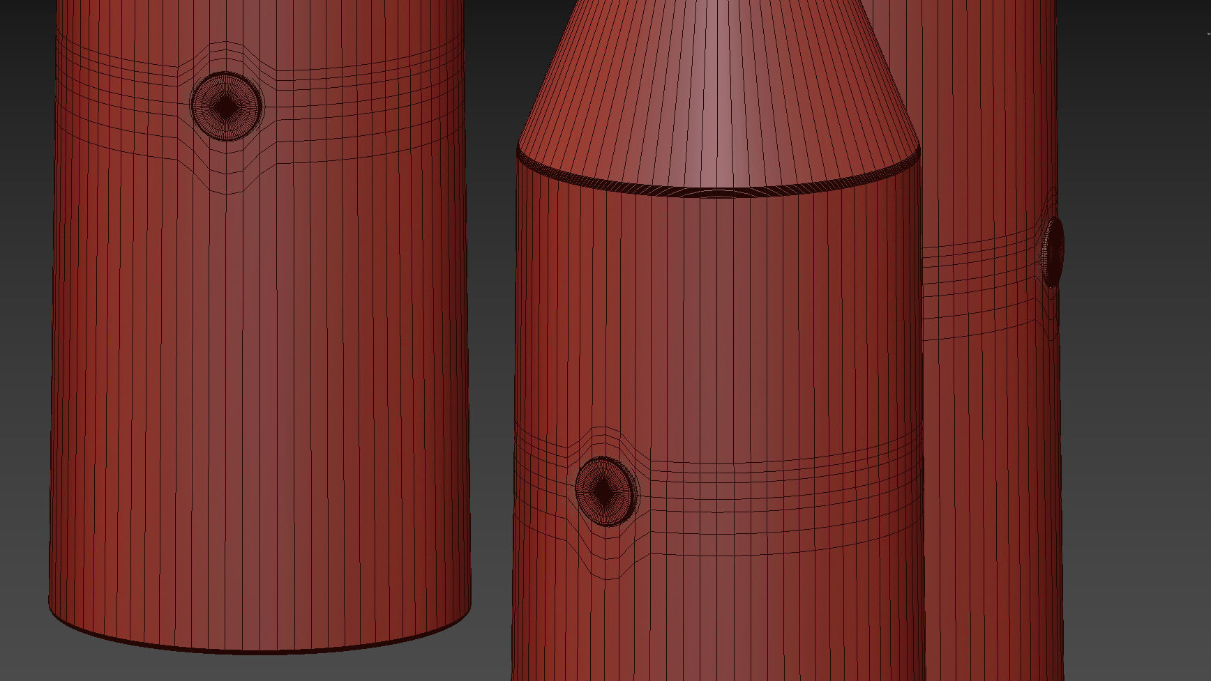  Bellhop Bicoca and Bell Table Lamps in Several Colors 3D model_4