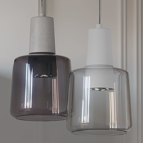 Samson LED Mini Pendant Light By Kuzco Lighting 3D model