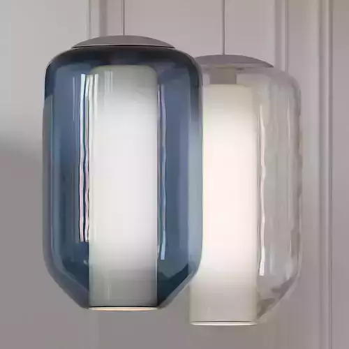Mini-Mason Pendant Light By Tech Lighting 3D model