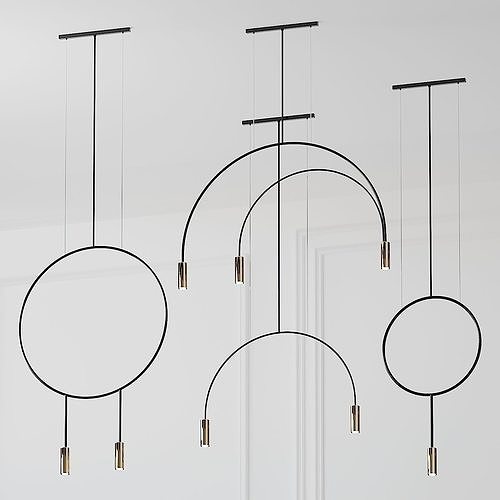 Revolta Pendant Lights 3D model