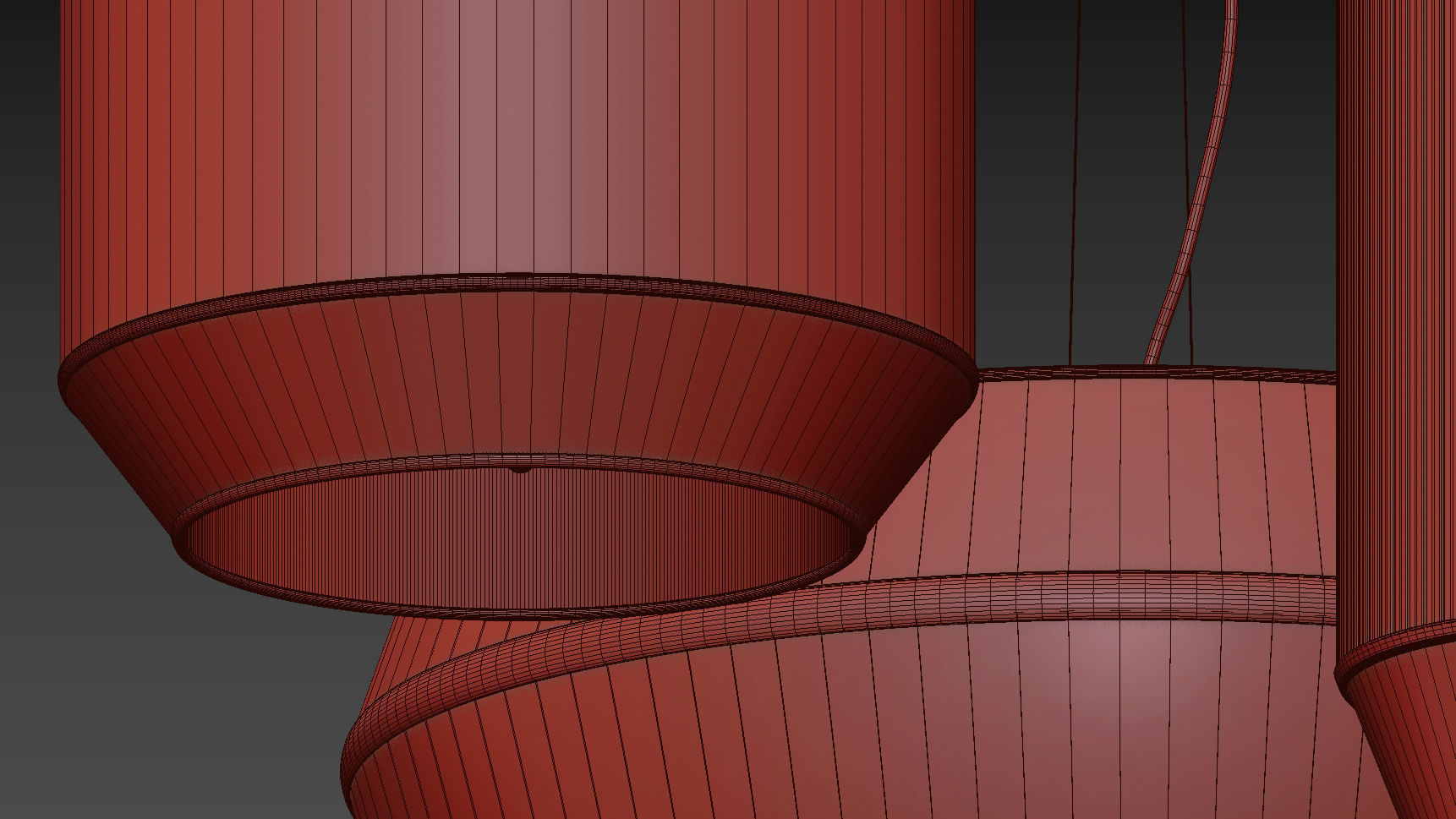 Delta IV-II-III Pendant Lights By Rich Brilliant Willing 3D model_5