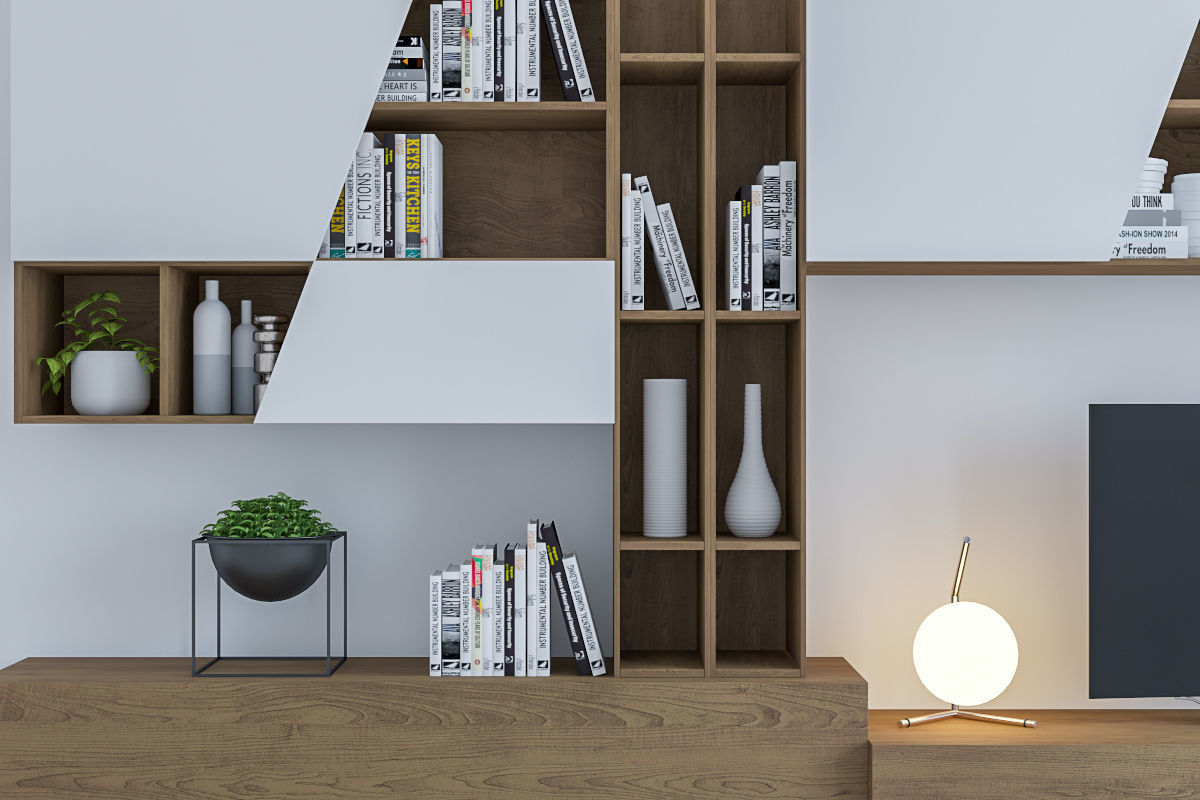 Scavolini Tv set 3D model_1