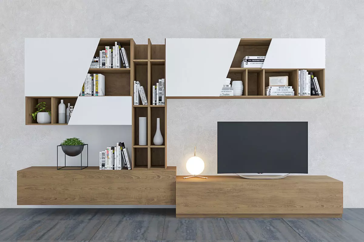 Scavolini Tv set 3D model_0