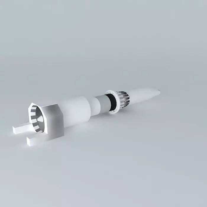 Jet Turbine  Free 3D model_0