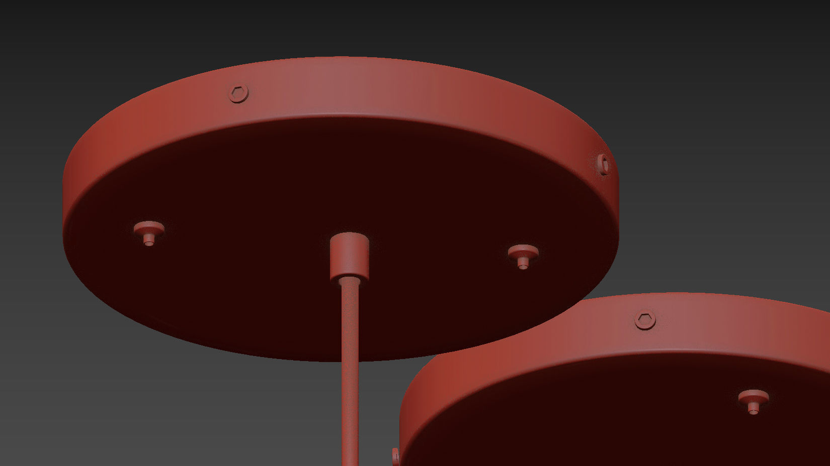 BROKIS Whistle Pendant Light 3D model_3