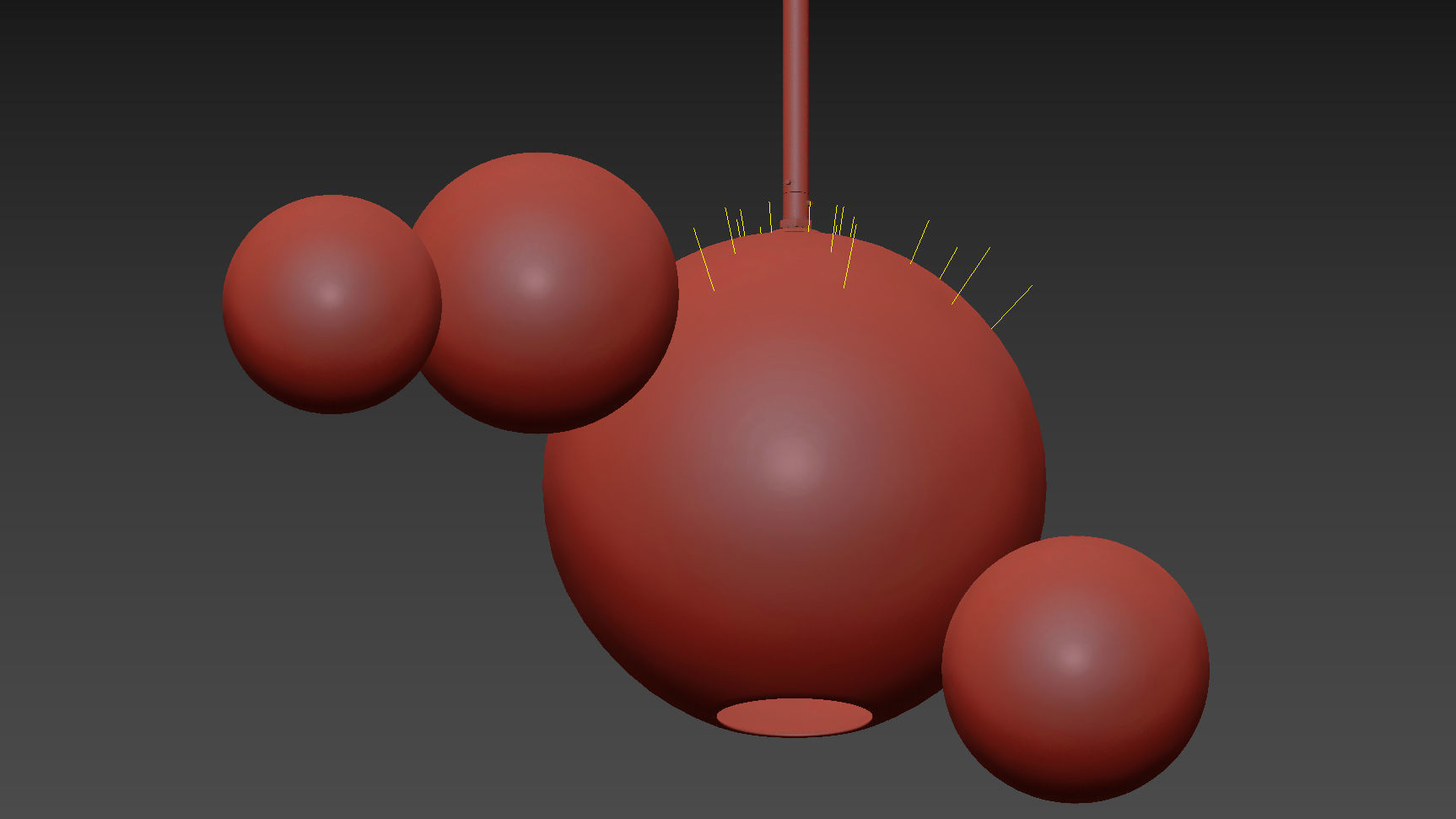 Controlbrand Zeep Chandelier 3D model_6