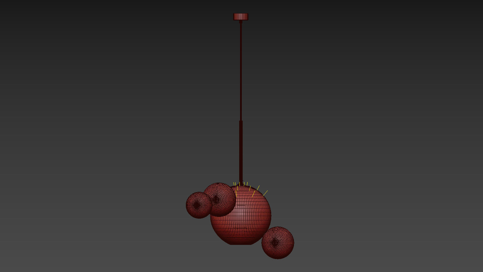 Controlbrand Zeep Chandelier 3D model_5