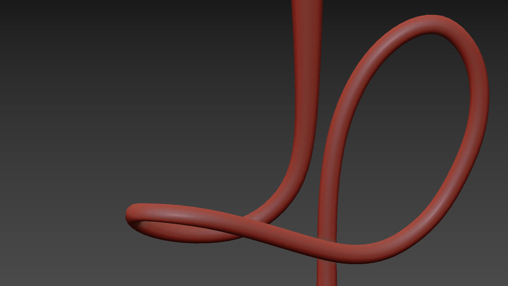 Hensley Gold Clear Table Lamp 3D model_7