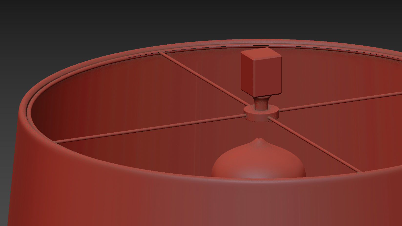 Hensley Gold Clear Table Lamp 3D model_6