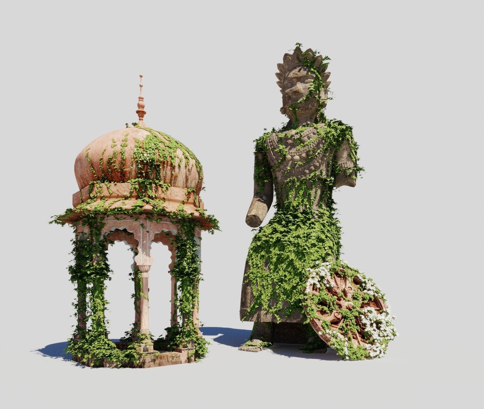 LOST INDIA 3D model_4
