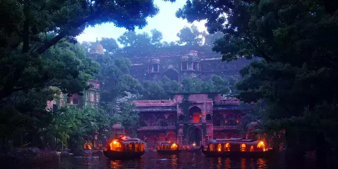 LOST INDIA 3D model