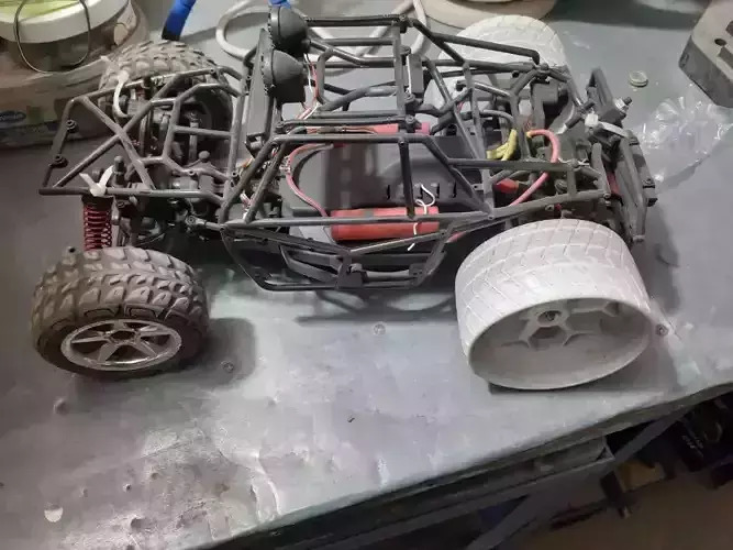 Wheels of radio car 3D print model